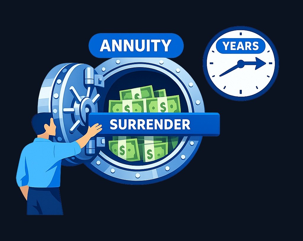 Liquidity drawback: accessing money early in an annuity contract often triggers surrender charges or withdrawal limits, making it expensive or difficult to get your money when you need it.