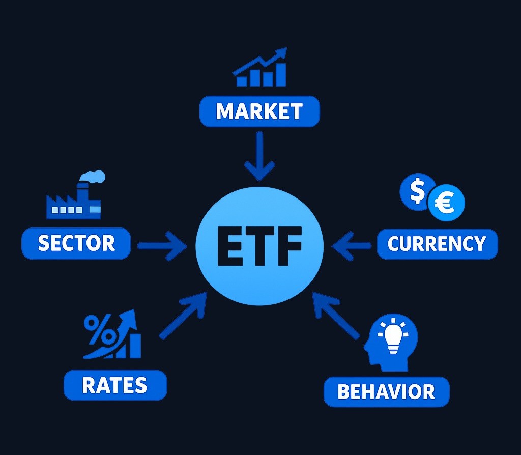 ETF risks come from multiple sources: market drops, sector concentration, currency changes, interest rate shifts, and emotional decisions during volatility