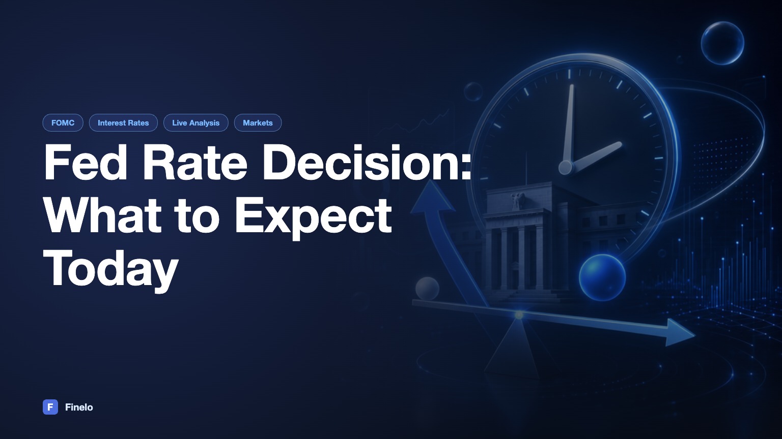 Fed Rate Decision Today: What to Expect From the FOMC Meeting and How to Read It — Finelo Blog