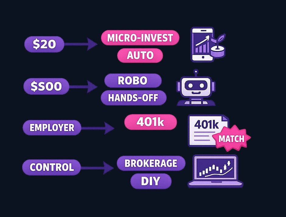 Match your investment approach to your actual budget and preferences. Each entry point offers different trade-offs between cost, control,