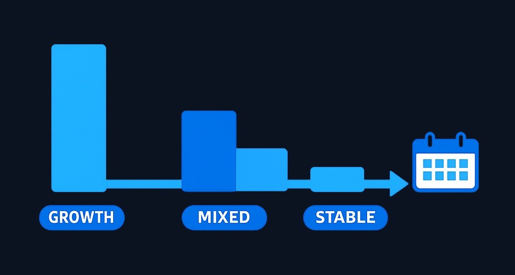 Your time horizon—the years until you need the money—shapes how much growth exposure you can handle. More time may support