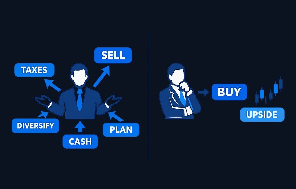 Why insider selling and buying carry different weight: executives sell for many reasons unrelated to company outlook, but typically buy for only one reason — they expect the stock to rise.