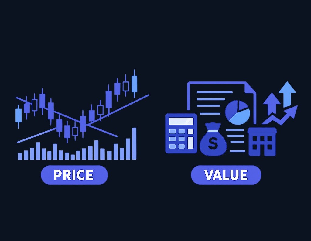 Technical analysis focuses on price patterns and charts to identify short-term opportunities. Fundamental analysis examines the