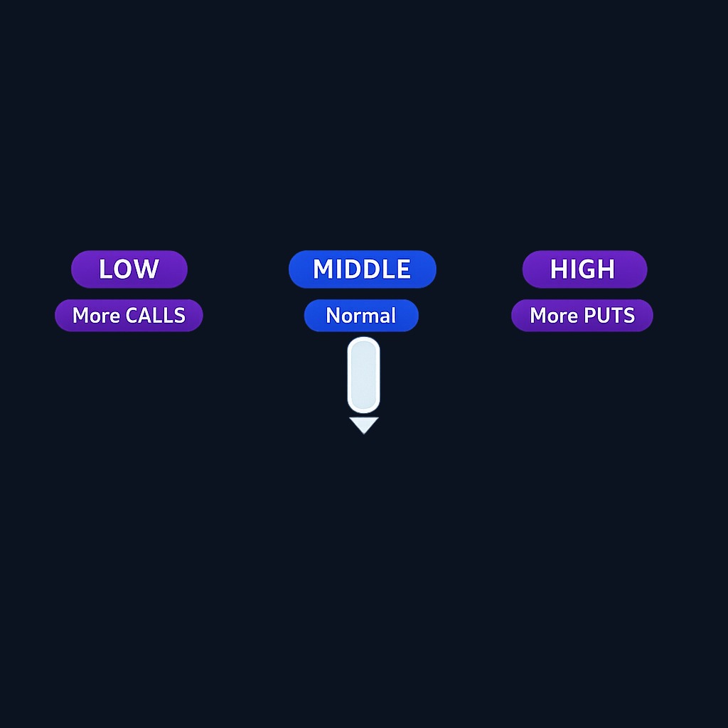 The same ratio means different things depending on the instrument's historical range. Always compare a reading against its own baseline, not a universal threshold.