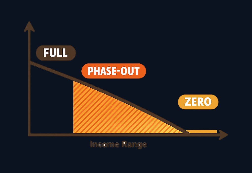 MAGI (Modified Adjusted Gross Income) determines your Roth IRA eligibility. As your MAGI rises through the phase-out range, your