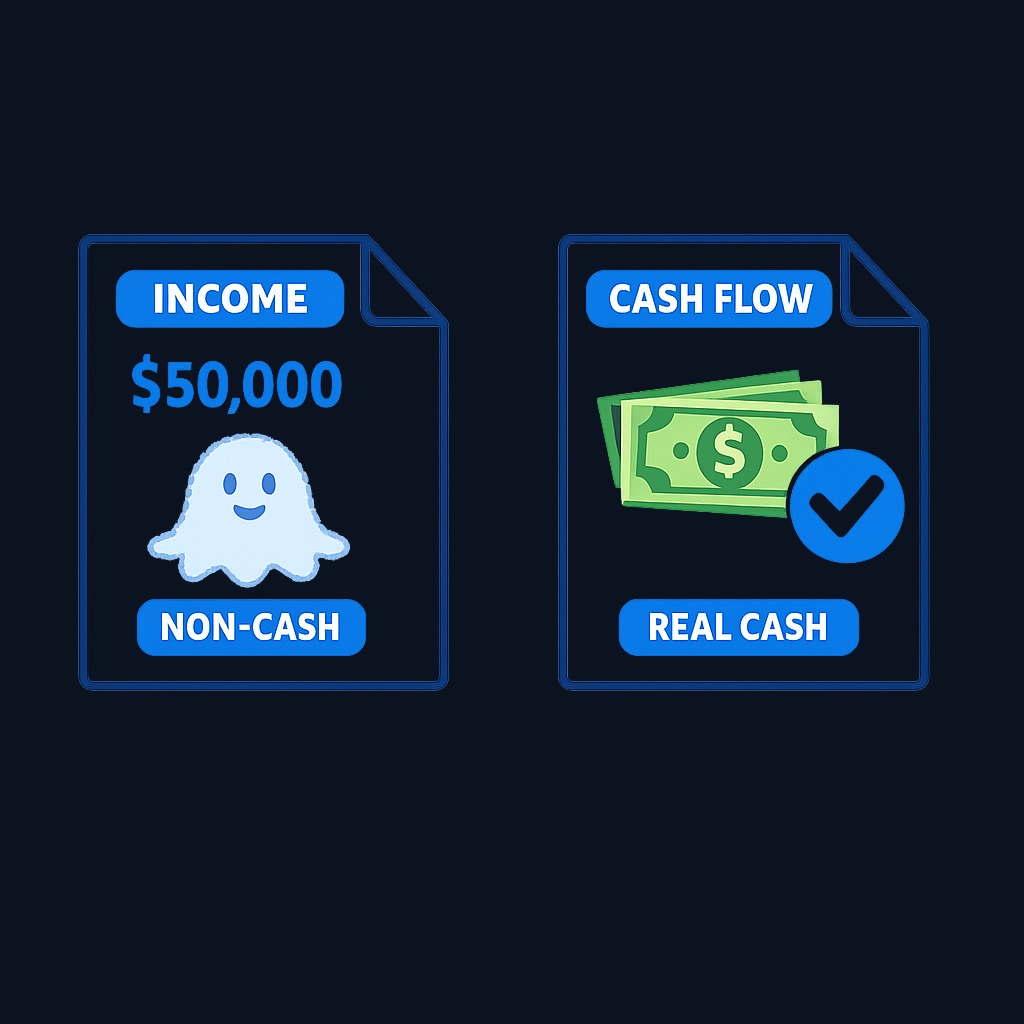 Operating cash flow appears on the cash flow statement and reflects actual cash collected from customers minus cash paid to run the business. Unlike net income, it excludes non-cash items like depreciation and counts only cash that actually arrived.