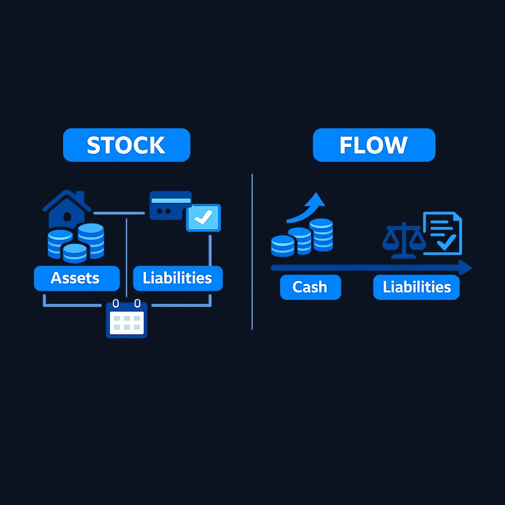 The current and quick ratios measure balance-sheet assets against liabilities at one point in time. The operating cash flow ratio instead measures actual cash generated across the entire period, capturing flow rather than stock.