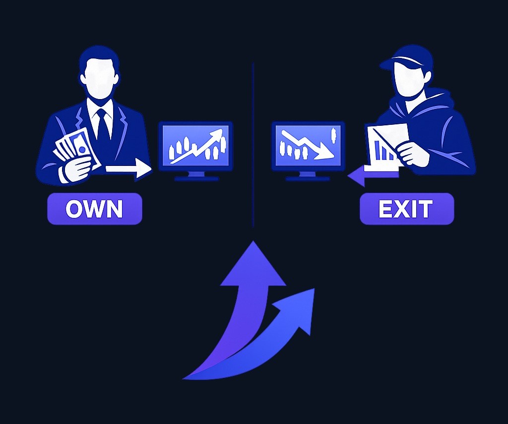 Normal buying reflects investors wanting to own shares for future gains. Short covering reflects traders buying to exit losing positions and
