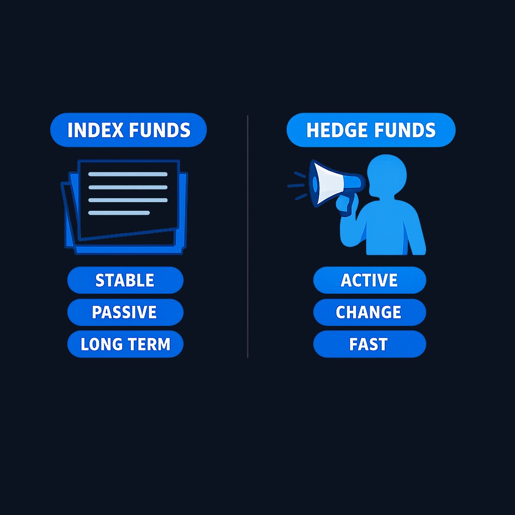 The type of institutional holder matters as much as the percentage. Index funds provide stable, hands-off ownership, while activist hedge